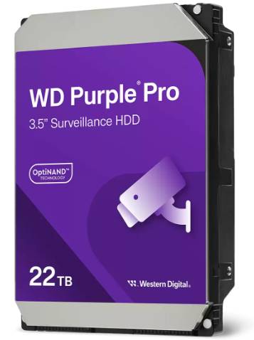 Disco Duro Western Digital PURPLE WD221PURP 22TB - Disco Duro Western Digital PURPLE WD221PURP 22TB -